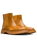 Botki damskie - Camper Skórzane sztyblety w kolorze jasnobrązowym - miniaturka - grafika 1