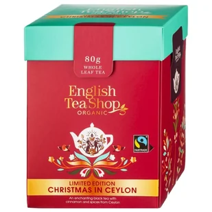 ENGLISH TEA SHOP Herbata świąteczna English Tea Shop Christmas in Ceylon 80g 9680-uniw - Herbata - miniaturka - grafika 3