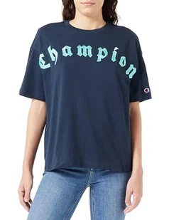 Champion T-Shirt Damski, Turkusowy, L - Koszulki i topy damskie - miniaturka - grafika 1