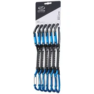 Sprzęt wspinaczkowy - Zestaw ekspresów Climbing Technology Lime-M set 12 cm DY 6 ks Kolor: ciemnoniebieski - miniaturka - grafika 1