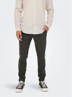 Only & Sons Chinosy 22022911 Szary Tapered Fit - Spodnie męskie - miniaturka - grafika 1