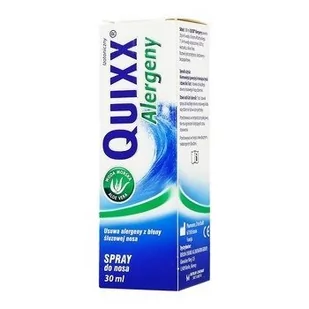 Berlin-Chemie AG QUIXX ALERGENY Spray do nosa 30 ml 9087785 - Przeziębienie i grypa - miniaturka - grafika 1