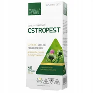 Suplementy naturalne - Medica Herbs Medica Herbs Ostropest 600 mg - 60 kapsułek - miniaturka - grafika 1