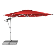 Parasol ogrodowy na wysięgniku Doppler PROTECT 400 P Red