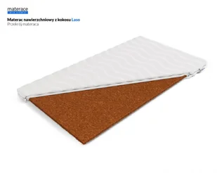 Frankhauer Materac nawierzchniowy z kokosu Iaso (pokrowiec Dormia, rozmiar 90 x 190*) - Materace - miniaturka - grafika 2