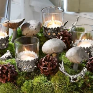 Dekoracje domu - Dekoracyjny grzybek, zestaw 4 szt. Joca - miniaturka - grafika 1