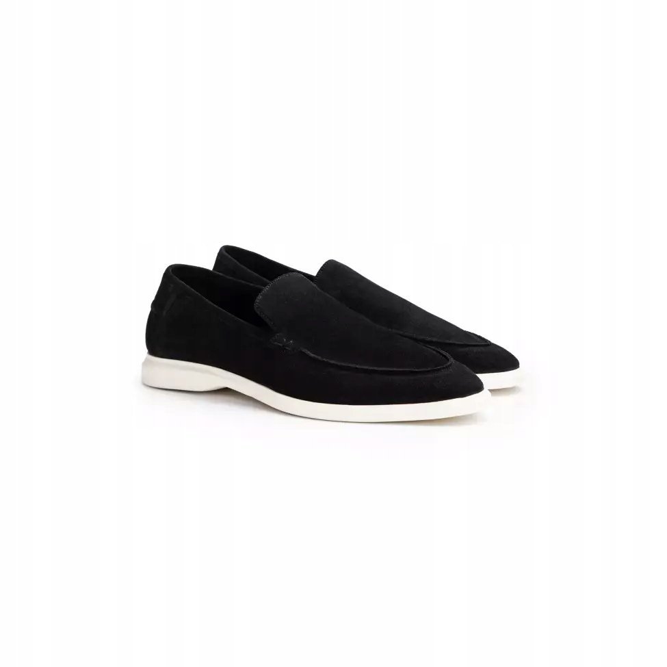 LLOYD STRIDE FLEX Mokasyny Buty Męskie Slip-on Zamszowe Eleganckie 40,5