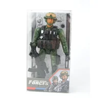 Figurki dla dzieci - ŻOŁNIERZ Z BRONIĄ FIGURKA WOJSKOWA MILITARNA - miniaturka - grafika 1