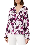 Koszule damskie - United Colors of Benetton Damska koszula 5ylbdq03g, wielokolorowa 71c, L, wielokolorowy 71c, L - miniaturka - grafika 1