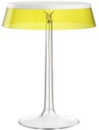 Flos - Bon Jour T Lampa Stołowa Biało/Żółta Flos - Lampy stojące - miniaturka - grafika 1