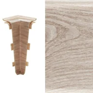 Listwy przypodłogowe - Arbiton Narożnik wewnętrzny do listwy INDO (2 sztuki) dąb burgos - miniaturka - grafika 1