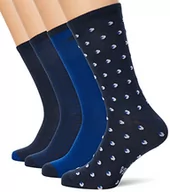 Skarpetki męskie - ATHENA skarpety męskie, Uni Granatowy/Granatowy Groch/Brytania Niebieski/Granatowy Paski Niebieski, 39-42 EU - miniaturka - grafika 1