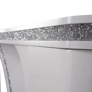 VIVO Stolik do manicure z kryształami Pochłaniacz Pyłu: Bez Pochłaniacza - Meble kosmetyczne - miniaturka - grafika 4