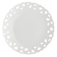 Talerze - LA PORCELLANA BIANCA VALENTINO Zdobiony talerz 20 cm - miniaturka - grafika 1