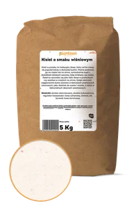 Kisiel o smaku wiśniowym 5kg - Dodatki do ciast w proszku - miniaturka - grafika 1