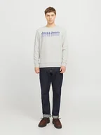 Bluzy męskie - Jack & Jones Bluza w kolorze szarym - miniaturka - grafika 1