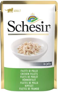 Schesir w galarecie, saszetki, 6 x 85 g - Filet z kurczaka - Mokra karma dla kotów - miniaturka - grafika 1