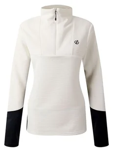 Dare 2b Koszulka funkcyjna "Iced" w kolorze kremowo-czarnym - Koszulki sportowe damskie - miniaturka - grafika 1