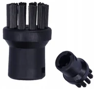 Akcesoria i części AGD - Szczotka do parownicy KARCHER SC 1 2 3 4 5 czarna - miniaturka - grafika 1