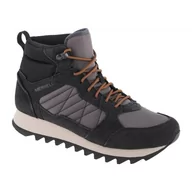 Buty trekkingowe męskie - Buty Merrell Alpine Sneaker Mid Plr Wp 2 M J004289 czarne - miniaturka - grafika 1