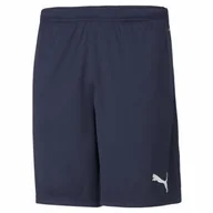 Spodnie sportowe męskie - Spodenki męskie Puma teamRISE Training Shorts granatowe - miniaturka - grafika 1