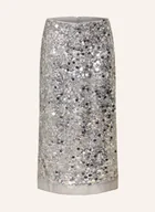Spódnice - Inwear Spódnica Tiulowa Davinaiw Z Cekinami silber - miniaturka - grafika 1