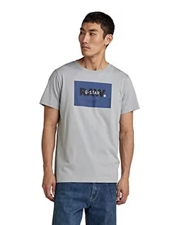 Koszulki męskie - G-STAR RAW T-shirt męski Raw. Hd R T, szary (Correct Grey 336-1238), S - grafika 1