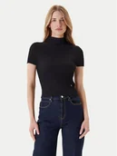 Swetry damskie - Guess Sweter W5YR04 Z0040 Czarny Regular Fit - miniaturka - grafika 1