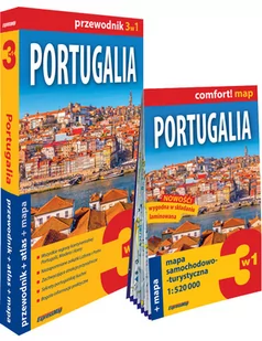 Portugalia 3w1: przewodnik + atlas + mapa - Przewodniki - miniaturka - grafika 1
