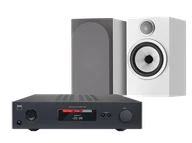 Zestawy stereo - NAD C368 (czarny) + 706 S3 (biały) - miniaturka - grafika 1