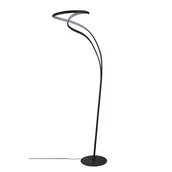 Lampy stojące - Podłogowa lampa glamour TWIST AZ5737 Azzardo LED 30W 3000K czarny - miniaturka - grafika 1