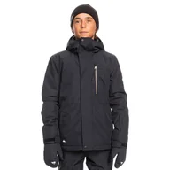 Kurtki narciarskie - Dziecięca Kurtka ocieplana QUIKSILVER MISSION SOLID YOUTH JK EQBTJ03157-KVJ0 – Czarny - miniaturka - grafika 1