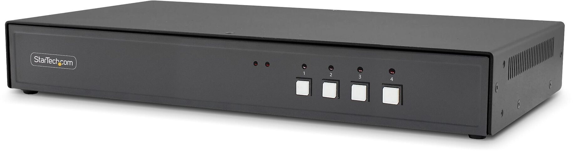 Przełącznik StarTech .Com - KVM-/Audio-/USB-Switch - 4 x KVM/Audio/USB - 1 lokalny użytkownik - Desktop - zgodny z TAA CK4-HP104C