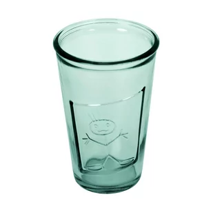 Zielona szklanka ze szkła z recyklingu Ego Dekor Chłopiec - Kubki dla dzieci - miniaturka - grafika 1