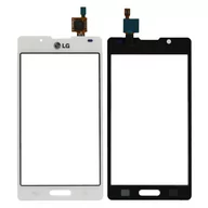 Części serwisowe do telefonów - DIGITIZER DOTYK LG L7 II 2 P710 BIAŁY KLEJ - miniaturka - grafika 1