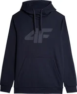 Bluzy męskie - 4f Bluza męska 4F Sportowa z kapturem Granatowa XXL - miniaturka - grafika 1