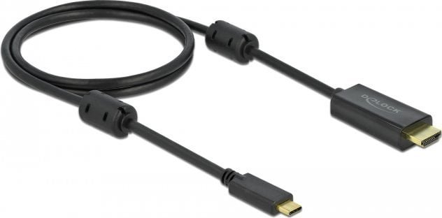 Delock Aktywny Kabel Usb Type-C Do Hdmi Dp Alt Mode 4K 60 Hz 1 M