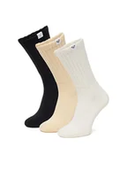 Skarpetki damskie - Roxy Skarpety CEO_AS_ROXY_16_W_AW25 (3 PACK) mix Biały - miniaturka - grafika 1