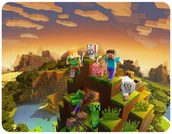 Podkładki pod mysz - PODKŁADKA POD MYSZKĘ MINECRAFT Z IMIENIEM 23x19CM DO LAPTOPA - miniaturka - grafika 1