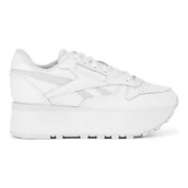 Buty sportowe damskie - Obuwie sportowe Reebok CLASSIC LEATHER TRIPLE LIFT 100201089 - miniaturka - grafika 1