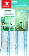 Miotły, szufle, mopy - Kuchcik Mop płaski z mikrowłókna White 1 szt. - miniaturka - grafika 1