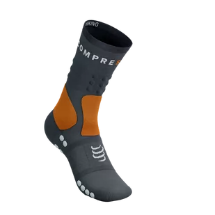 COMPRESSPORT Skarpetki trekkingowe HIKING SOCKS magnet/autumn glory - Skarpetki sportowe męskie - miniaturka - grafika 2
