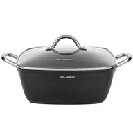 Garnki - Garnek aluminiowy Nelio kwadratow z pokrywką 28 cm 6,1 l - miniaturka - grafika 1