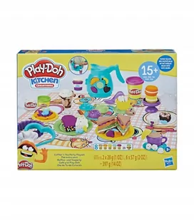 Play-Doh Ciastolina duży Zestaw CZAS NA HERBATKĘ 3+ - Masy plastyczne - miniaturka - grafika 1