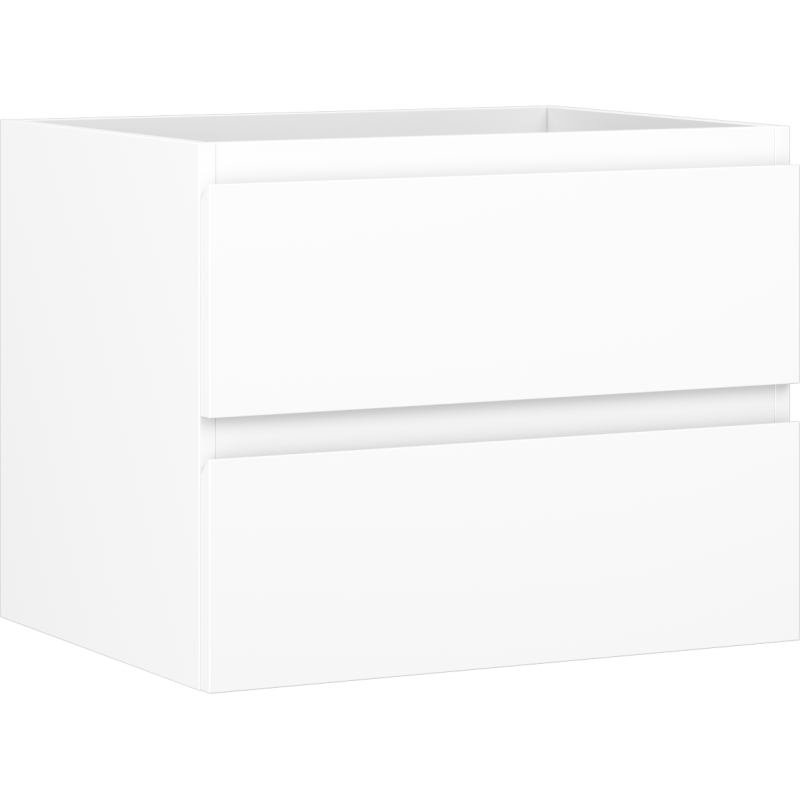 Mexen Orio szafka łazienkowa podumywalkowa 60 cm, 2 szuflady, biała mat - 91A10-06047-2-BFF01