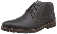Półbuty męskie - Rieker 35310 męskie buty sznurowane z niską cholewką, czarny - 42 EU - miniaturka - grafika 1