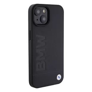BMW BMHMP15SSLLBK iPhone 15 6.1" czarny/black Magsafe hardcase Signature Logo Imprint - Etui i futerały do telefonów - miniaturka - grafika 4