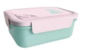 Przybory szkolne - Śniadaniówka Mint&Pink 1200ml - miniaturka - grafika 1