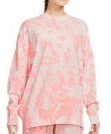 Bluzy damskie - Nike Sportswear Jersey Cloud-Dye Crewneck Top DQ6156635 L - miniaturka - grafika 1