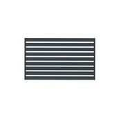 Ogrodzenia - Przęsło ogrodzeniowe Szafir Element 2x1.18 m Polargos - miniaturka - grafika 1